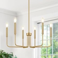 Lynnoland brass chandelier for sale  Delivered anywhere in USA 