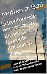 Trentennale ricerca lavoro usato  Spedito ovunque in Italia 