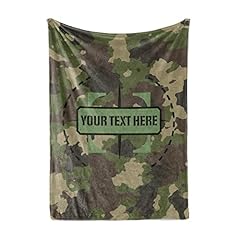 Customized camouflage blanket for sale  Delivered anywhere in USA 
