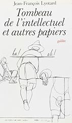 Tombeau intellectuel papiers d'occasion  Livré partout en France
