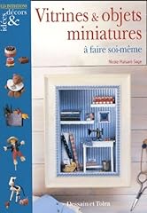 Vitrines objets miniatures d'occasion  Livré partout en France
