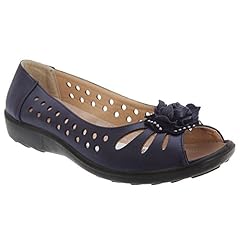 Ladies navy punched for sale  Delivered anywhere in UK