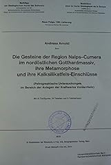 Gesteine region nalps gebraucht kaufen  Wird an jeden Ort in Deutschland