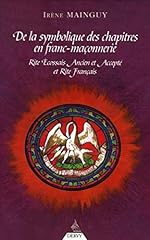 Symbolique chapitres franc d'occasion  Livré partout en France