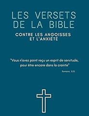 Versets bible angoisses d'occasion  Livré partout en France