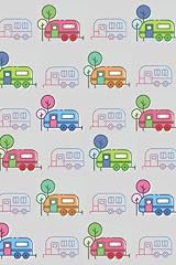 Colourful caravan notebook for sale  Delivered anywhere in Ireland