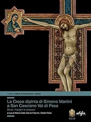 Croce dipinta simone usato  Spedito ovunque in Italia 