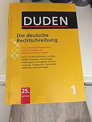 Duden deutsche rechtschreibung gebraucht kaufen  Wird an jeden Ort in Deutschland