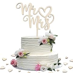 Mrs cake topper for sale  Delivered anywhere in UK