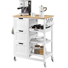 Yaheetech carrello cucina usato  Spedito ovunque in Italia 