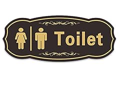Toilet sign restroom for sale  Delivered anywhere in UK