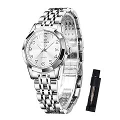 Olevs silver watches for sale  Delivered anywhere in UK