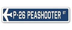 Peashooter street sign for sale  Delivered anywhere in USA 