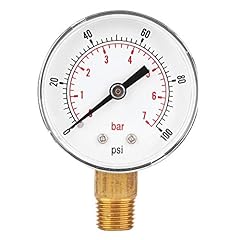 Pressure gauge 50mm for sale  Delivered anywhere in UK