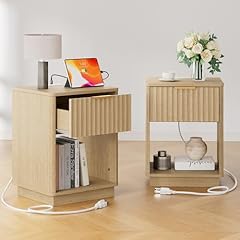 Favourlife fluted nightstand for sale  Delivered anywhere in USA 