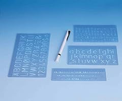 Wedo schriftschablonen set gebraucht kaufen  Wird an jeden Ort in Deutschland