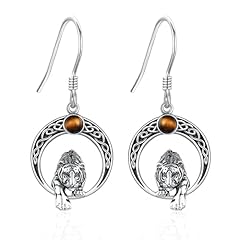 Exranqo tiger earrings for sale  Delivered anywhere in USA 