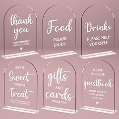 Pcs wedding sign for sale  Delivered anywhere in USA 