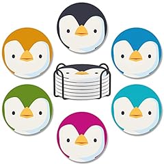 Pack coasters penguin for sale  Delivered anywhere in USA 