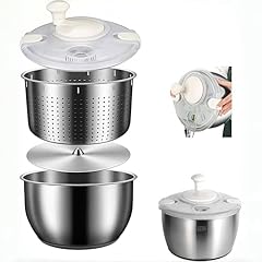 Stainless steel salad for sale  Delivered anywhere in USA 