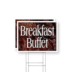 Breakfast buffet yard for sale  Delivered anywhere in USA 
