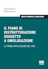 Piano ristrutturazione soggett usato  Spedito ovunque in Italia 