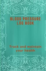 Blood pressure log for sale  Delivered anywhere in UK