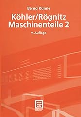 Köhler rögnitz maschinenteil d'occasion  Livré partout en Belgiqu