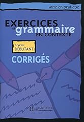 Exercices grammaire tome d'occasion  Livré partout en France