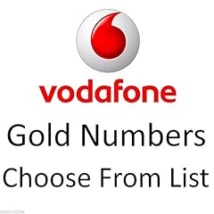 Vodafone gold number for sale  Delivered anywhere in UK