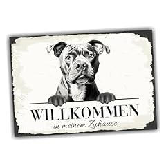 Hundeschild willkommen zuhause gebraucht kaufen  Wird an jeden Ort in Deutschland