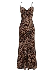 Floerns women leopard for sale  Delivered anywhere in USA 