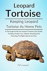 Leopard tortoise thorough for sale  Delivered anywhere in USA 