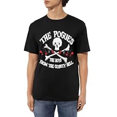 Band pogues shirt for sale  Delivered anywhere in USA 
