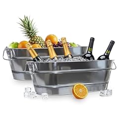 Plexon galvanized tub for sale  Delivered anywhere in USA 