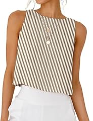 Idealsanxun striped tank for sale  Delivered anywhere in USA 