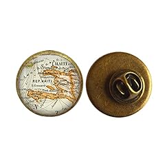 Haiti map brooch for sale  Delivered anywhere in USA 