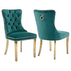 Velvet dining chairs for sale  Delivered anywhere in USA 