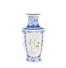 Vaso ceramica blu usato  Spedito ovunque in Italia 