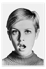Twiggy étonnée poster d'occasion  Livré partout en France