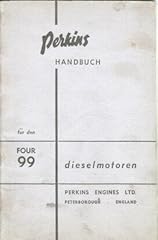 Handbuch perkins dieselmotoren gebraucht kaufen  Wird an jeden Ort in Deutschland