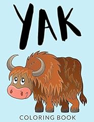 Yak coloring book d'occasion  Livré partout en Belgiqu