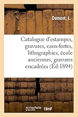 Catalogue estampes gravures d'occasion  Livré partout en France