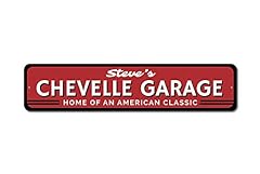 Chevelle garage sign for sale  Delivered anywhere in USA 