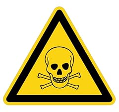 Autocollant danger tete d'occasion  Livré partout en France