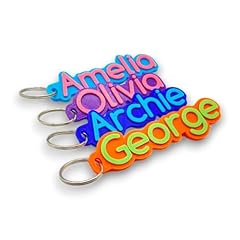 Personalised keyring custom for sale  Delivered anywhere in UK