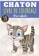 Livre coloriage chaton d'occasion  Livré partout en France