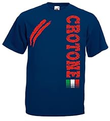 Vestipassioni T-Shirt CROTONE Tifosi Città Italiane Sport Anche per Bambini (Navy XL) usato  Spedito ovunque in Italia 