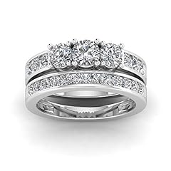 1.50ctw diamond three for sale  Delivered anywhere in USA 