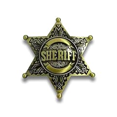 Sheriff badge vintage for sale  Delivered anywhere in UK